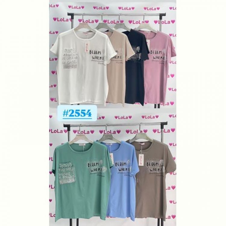 Купить Футболка Annet LO2554 mix на obuv-plus.com.ua