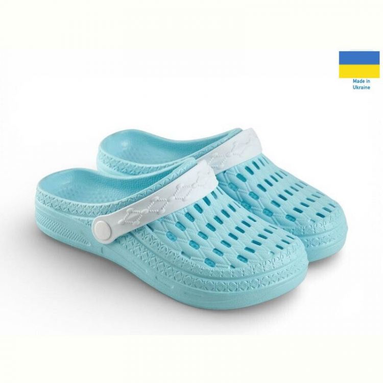 Купить Кроксы Gipanis DS62 бірюзовий на obuv-plus.com.ua
