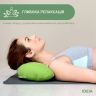 Купить Подушка для йоги и медитации 46х25х10 см IDEIA болстер с гречневой шелухой гречневая шелуха гречиха салат на obuv-plus.com.ua