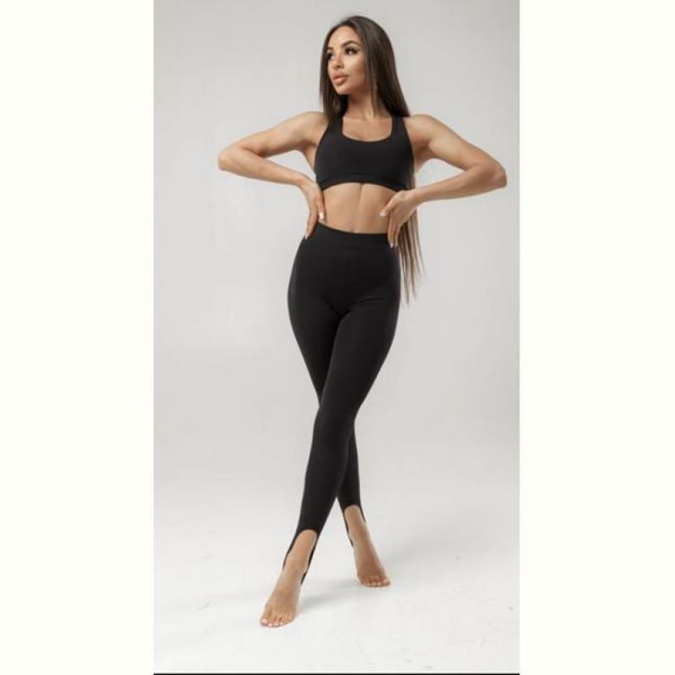 Купить Лосины Sport style 53661 black на obuv-plus.com.ua
