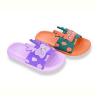 Купить Шлепанцы Super Gear 02-758 orange-lilac mix на obuv-plus.com.ua