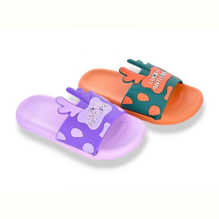 Купить Шлепанцы Super Gear 02-758 orange-lilac mix на obuv-plus.com.ua