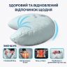 Купить Подушка Balance эргономичная 46х24х10 см IDEIA для шеи, головы и спины, антиаллергенная, с вышивкой на obuv-plus.com.ua