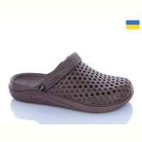 Купить Кроксы Krok С68 коричневий на obuv-plus.com.ua