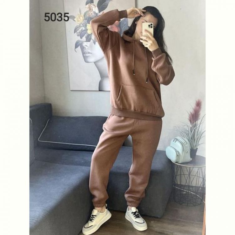 Купить Костюм спорт FSN 5035-1 brown на obuv-plus.com.ua