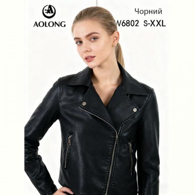 Купить Куртка Immei W6802 black на obuv-plus.com.ua