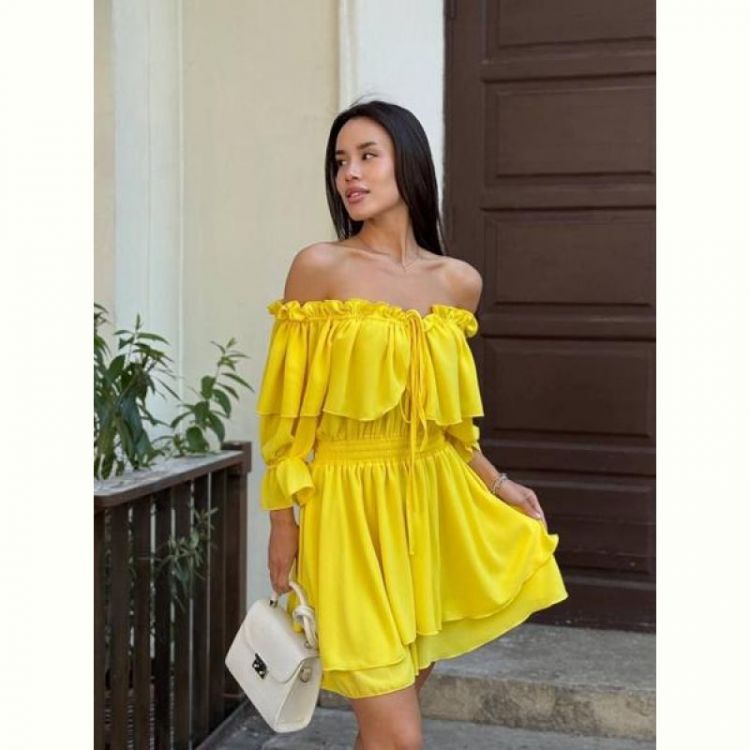 Купить Платье Arina 3114 yellow на obuv-plus.com.ua
