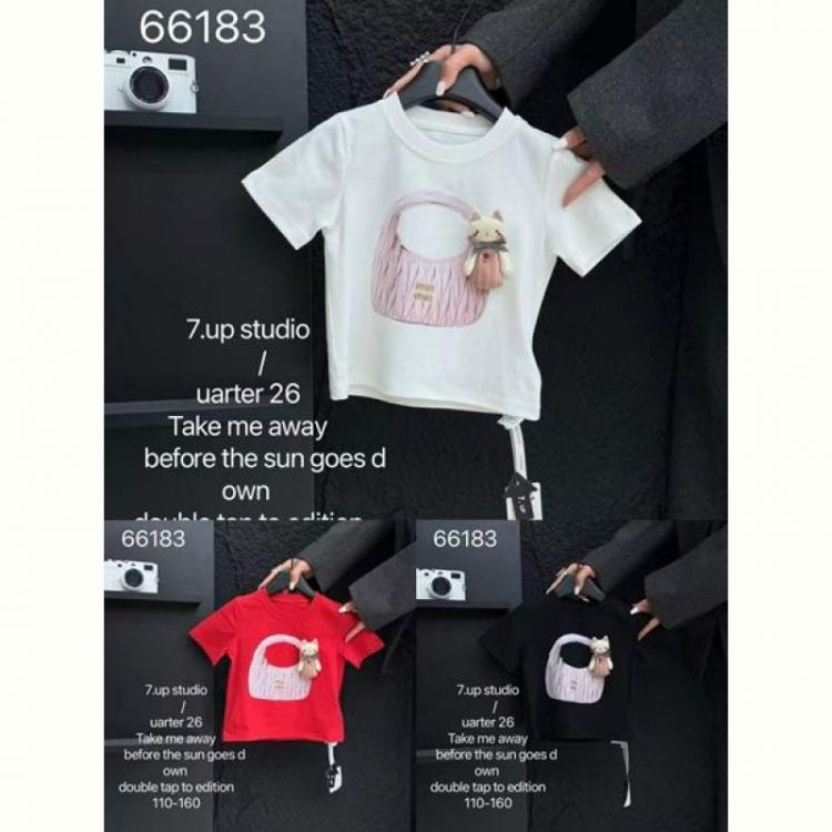 Купить Футболка Delfinka 66183 red на obuv-plus.com.ua