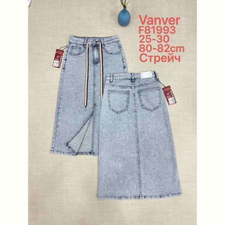Купить Юбка Vanver F81993 l.grey на obuv-plus.com.ua