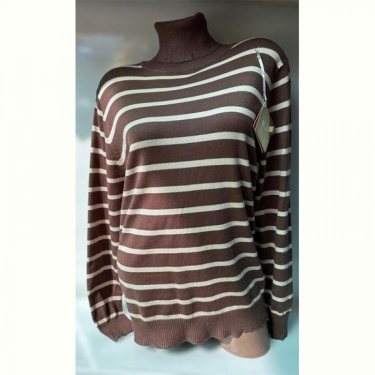 Купить Свитер LeVisha 24001 brown на obuv-plus.com.ua