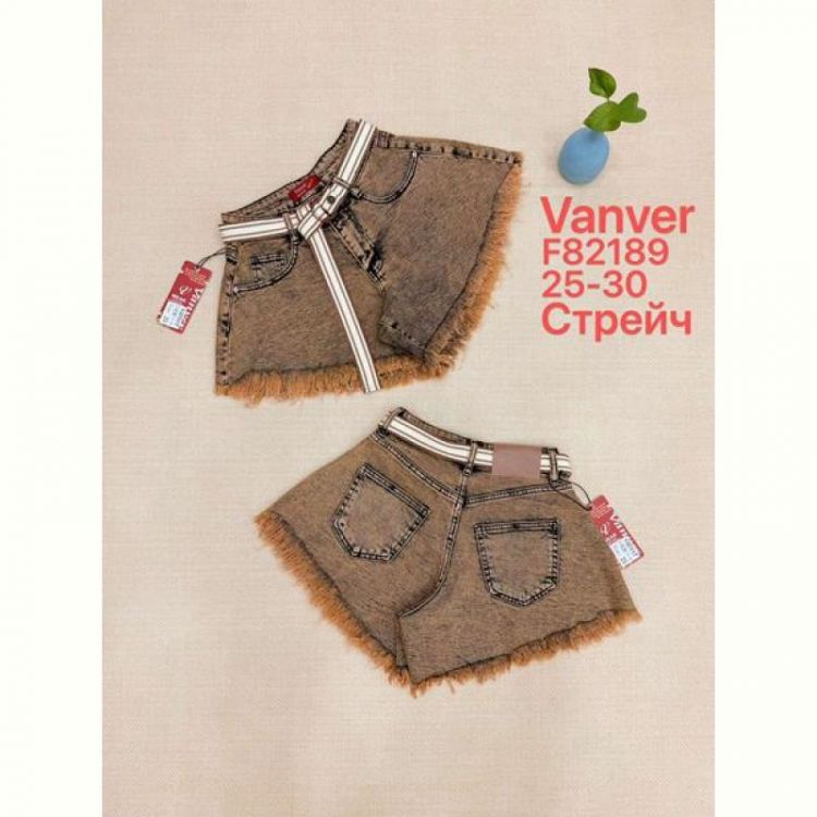 Купить Шорты Vanver F82189 brown на obuv-plus.com.ua