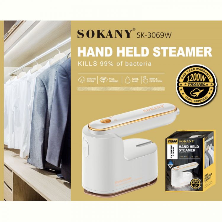 Купить Отпариватель ручной для одежды Flipmart FMA-SK-3069W на obuv-plus.com.ua