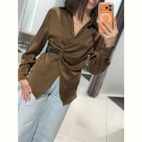 Купить Рубашка Comod 6826 brown на obuv-plus.com.ua