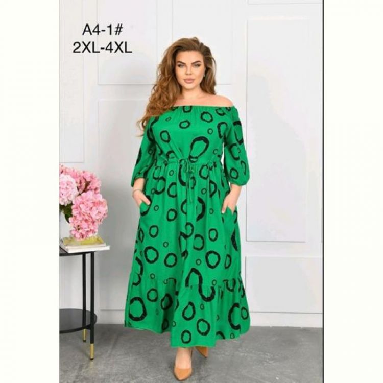 Купить Платье Romeo life A4-1 green на obuv-plus.com.ua