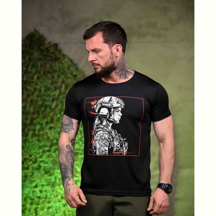 Купить Футболка Madoka 1038 black на obuv-plus.com.ua