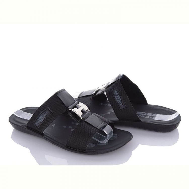 Купить Шлепанцы Oskar Ш2-9T black на obuv-plus.com.ua