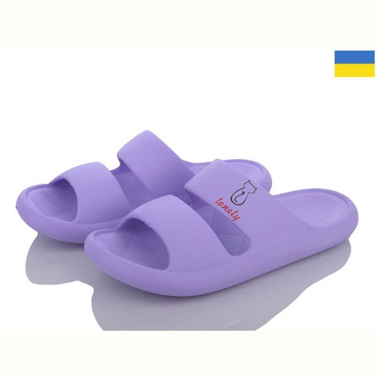 Купить Шлепанцы Malibu DSL69 св.бузковий на obuv-plus.com.ua