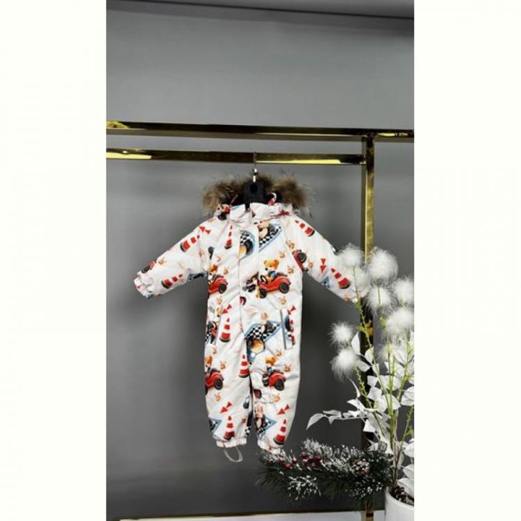 Купить Комбинезон Delfinka 8-402 white-red на obuv-plus.com.ua