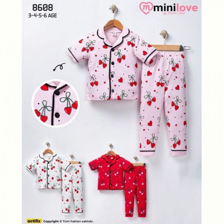 Купить Пижама Meloria 8608 red на obuv-plus.com.ua