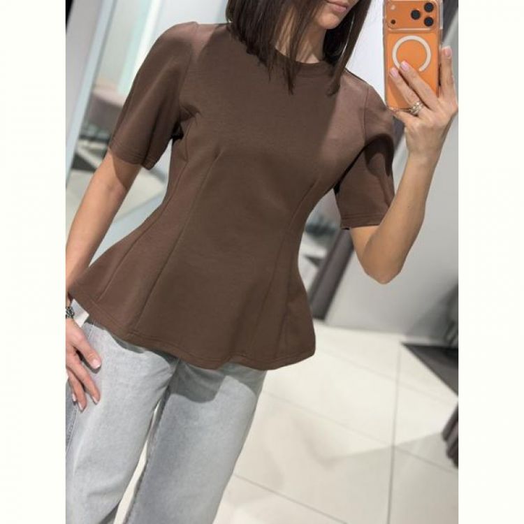 Купить Футболка Comod 8891-1 chocolate на obuv-plus.com.ua