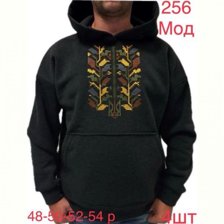 Купить Худи Надийка ND306-256 black на obuv-plus.com.ua