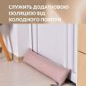 Купить Подушка валик 15х90 см декоративная IDEIA утеплитель для окон и дверей антиалергенная беж косичка на obuv-plus.com.ua