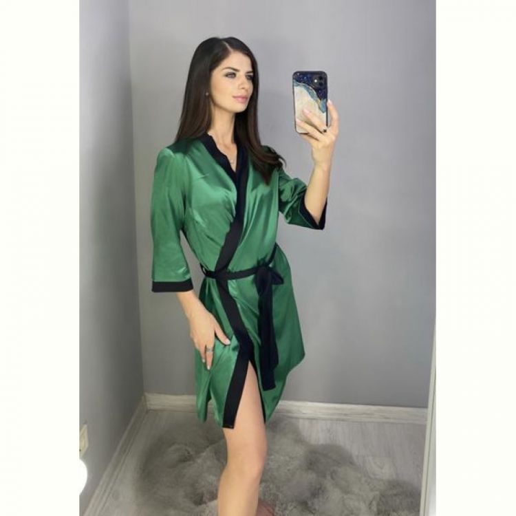 Купить Халат Gull G227 green на obuv-plus.com.ua