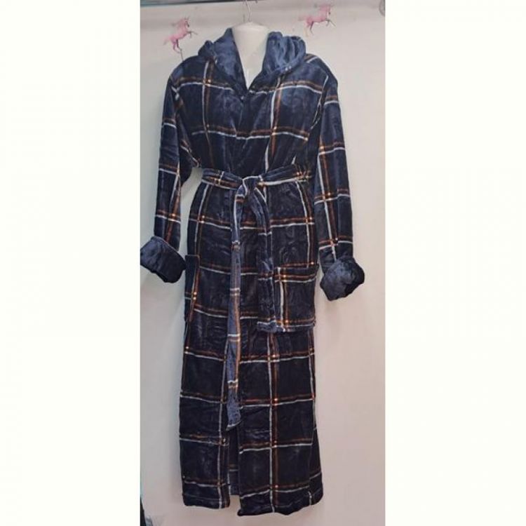Купить Халат Romeo life RL894 navy на obuv-plus.com.ua