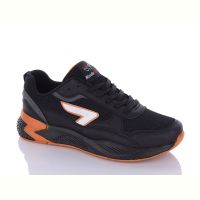 Купить Кроссовки Wanderfull 4217 black-orange (40-45) на obuv-plus.com.ua