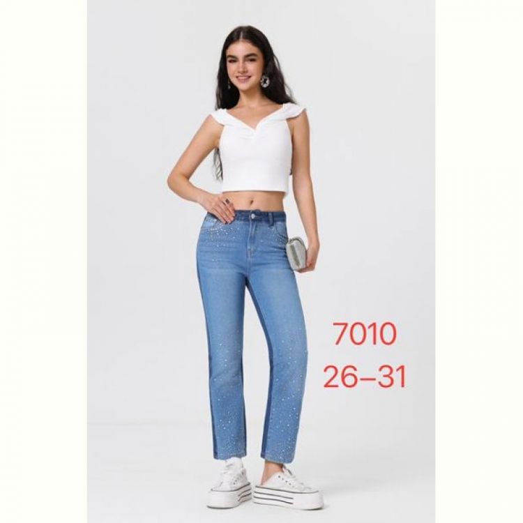 Купить Джинсы NewJeans 7010 blue на obuv-plus.com.ua