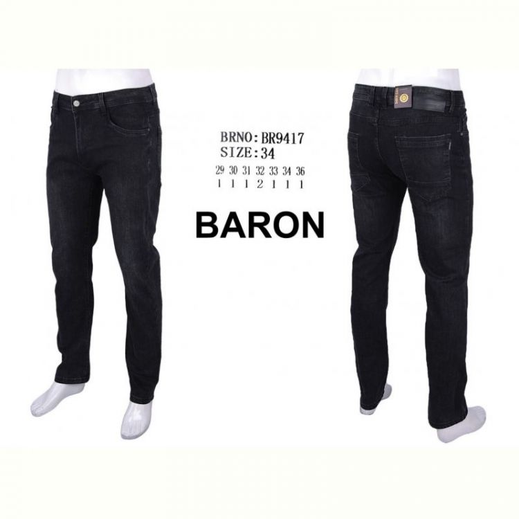Купить Джинсы God Baron 9417 black на obuv-plus.com.ua
