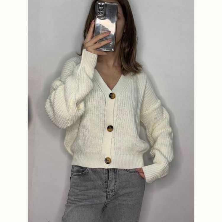 Купить Кардиган Kosta 1067 white на obuv-plus.com.ua