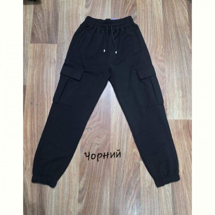 Купить Штаны спорт MMZ M1386 black на obuv-plus.com.ua
