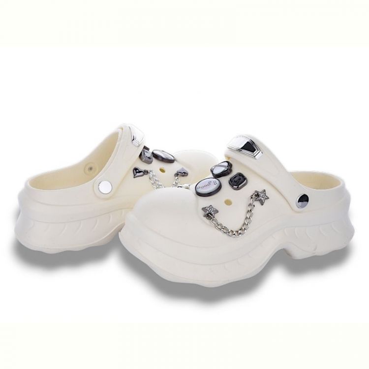 Купить Кроксы JH-ЯН T678 white на obuv-plus.com.ua