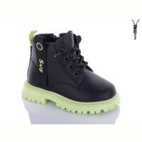 Купить Ботинки Clibee GP710 black-green на obuv-plus.com.ua
