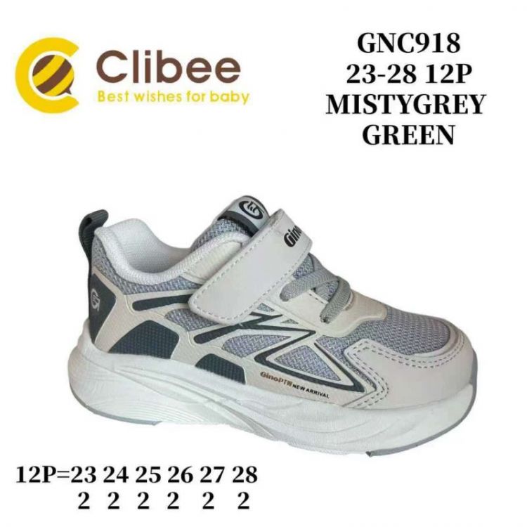 Купить Кроссовки Clibee Ap-GNC918 mistygrey-green на obuv-plus.com.ua