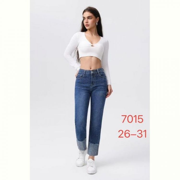 Купить Джинсы NewJeans 7015 blue на obuv-plus.com.ua