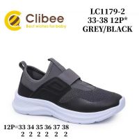Купить Кроссовки Clibee ApBM-LC1179-2 grey-black на obuv-plus.com.ua
