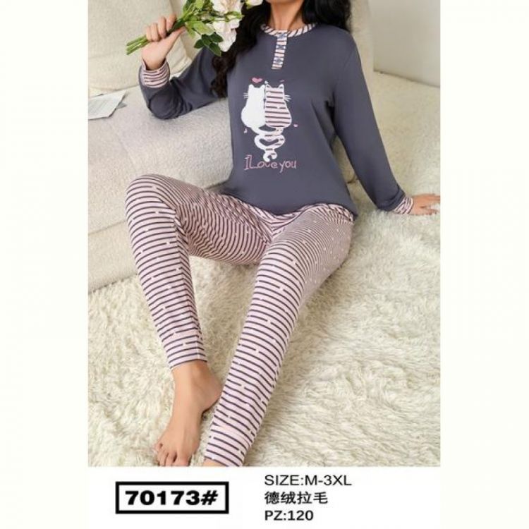 Купить Пижама Romeo life 70173 d.grey на obuv-plus.com.ua