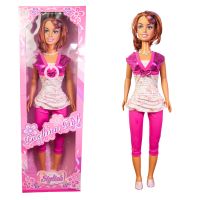 Купить 64009B ЛЯЛЬКА ІНТЕРАКТИВНА ХОДЯЧА 40-ДЮЙМОВА ЗІ СВІТЛОМ І МУЗИКОЮ РУХОВИМИ РУКАМИ НОГАМИ 3 МОДЕЛІ на obuv-plus.com.ua