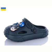 Купить Кроксы Verta ML3001 т.синій джибітси асорті на obuv-plus.com.ua