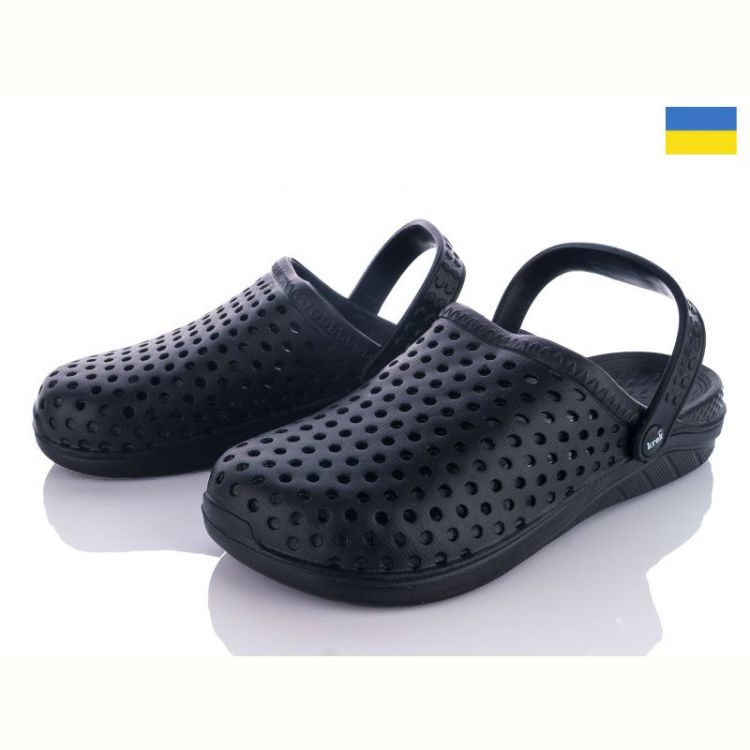 Купить Кроксы Krok Крок C68 черний  на obuv-plus.com.ua