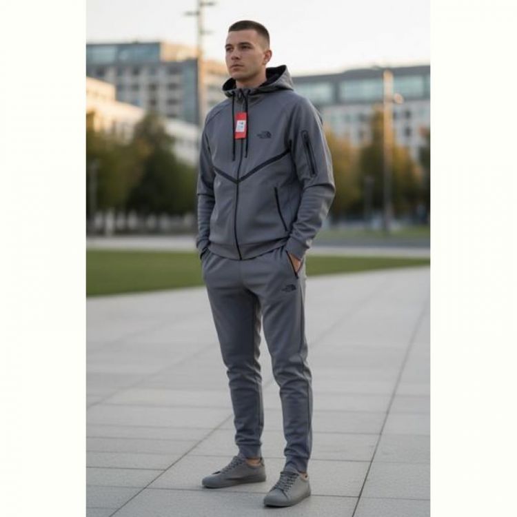 Купить Костюм спорт Hai H1351 grey на obuv-plus.com.ua