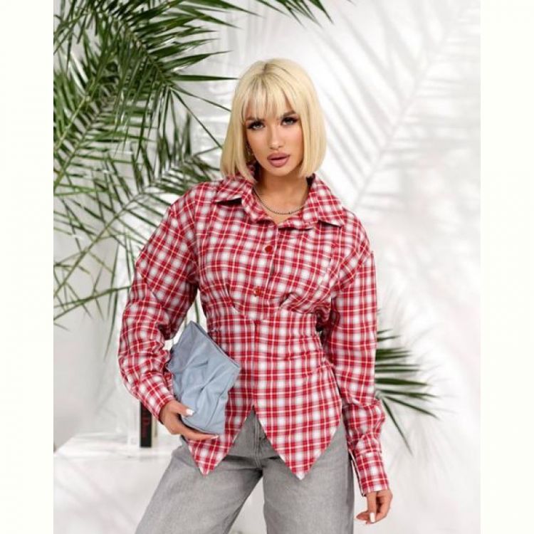 Купить Рубашка Lelis 1090-1 red на obuv-plus.com.ua