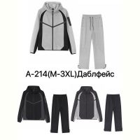 Купить Костюм спорт Ale-Ate A214 black на obuv-plus.com.ua