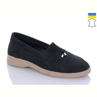 Купить Туфли Garti 401 чорний-беж замш на obuv-plus.com.ua