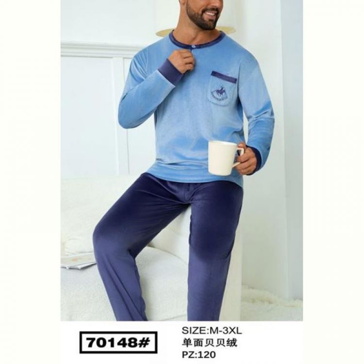 Купить Пижама Fili Wear 70148 l.blue на obuv-plus.com.ua