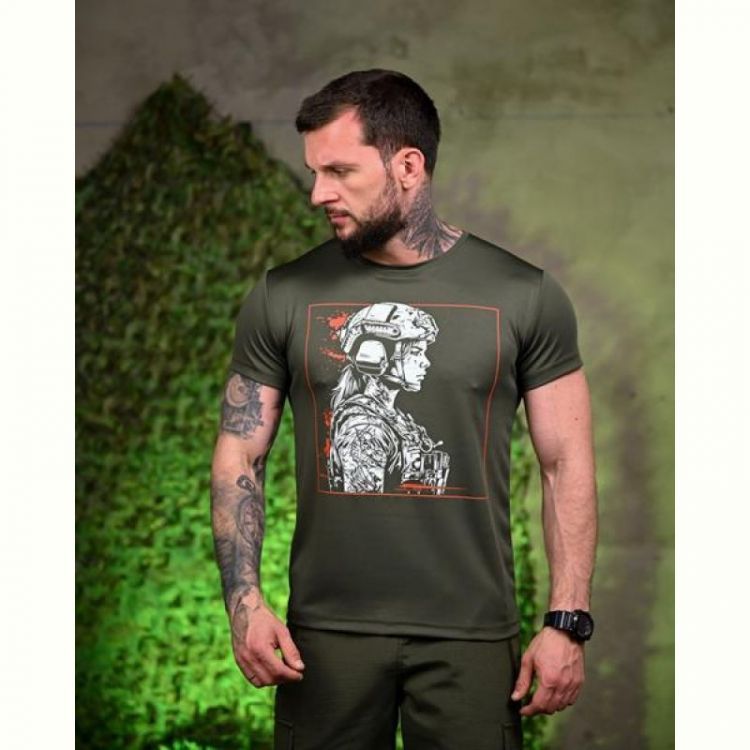 Купить Футболка Madoka 1032 khaki на obuv-plus.com.ua