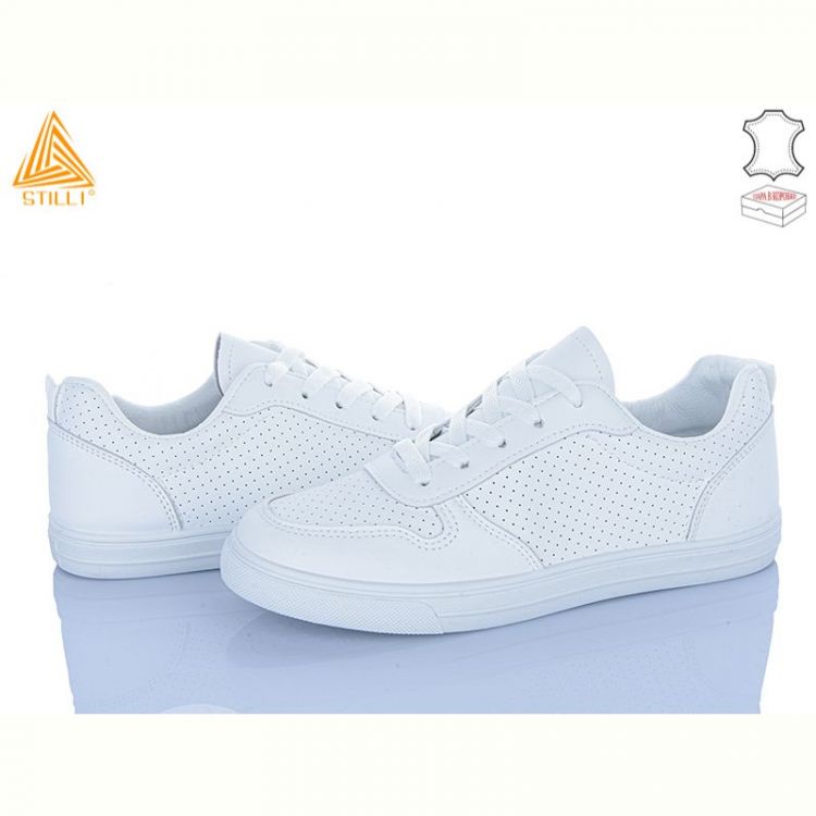 Купить Кеды Stilli XB320-1 шкіра на obuv-plus.com.ua