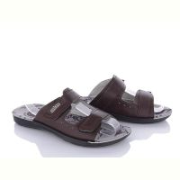 Купить Шлепанцы Oskar 24-Ш5507 brown на obuv-plus.com.ua